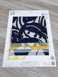 KYC814-2 جاكار T/C مقصوص مصبوغ بالخيوط[Textile / Fabric] Uni Textile (Komon Kobo) صور إضافية