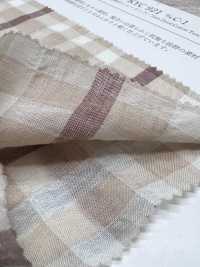 KYC921-C-1 شيرينغ مصبوغ بالغزل من القطن وTENCEL[Textile / Fabric] Uni Textile (Komon Kobo) صور إضافية