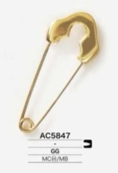 AC5847 دبوس لحاف من سبائك عالية الصب/النحاس الأصفر