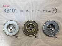 KB101 زر معدني بطراز قديم مع حافة[أزرار] DAIYA BUTTON صور إضافية