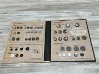 KB101 زر معدني بطراز قديم مع حافة[أزرار] DAIYA BUTTON صور إضافية