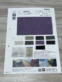 SB3020 30/2 × مولسكين 20/- ممشط بتشطيب مغسول ومجفف بالشمس[نسيج / قماش] SHIBAYA صور إضافية