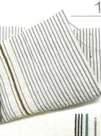 BC3573 تشطيب دري واشر بخطوط من القطن العضوي[نسيج / قماش] COSMO TEXTILE صور إضافية