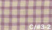 83194 بنمط سلوب يشبه الكتان، منقط ثنائي اللون، مخطط، ومربعات[Textile / Fabric] VANCET صور إضافية