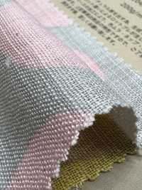 83194 بنمط سلوب يشبه الكتان، منقط ثنائي اللون، مخطط، ومربعات[Textile / Fabric] VANCET صور إضافية