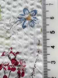 7027-630-2 80 لاون Miracle Wave بطباعة نباتية[Textile / Fabric] HOKKOH صور إضافية