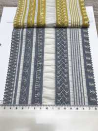 7027-635-2 80 لاون دانتيل مخطط منكمش بالملح[Textile / Fabric] HOKKOH صور إضافية