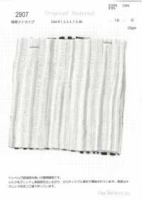 2907 يو ريو (كريب مجعد) مخطط[نسيج / قماش] Fine Textile صور إضافية