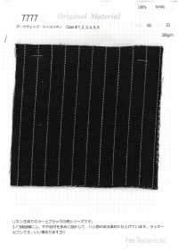 7777 كتان تويل بمربعات داكنة[نسيج / قماش] Fine Textile صور إضافية