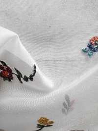 KKH4005BR-6 أورغانزا غير لامعة، تشطيب عرائسي[نسيج / قماش] Uni Textile (Komon Kobo) صور إضافية