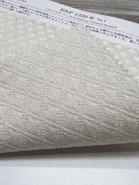 KKF1330-W-1 جاكار مجعّد[Textile / Fabric] Uni Textile (Komon Kobo) صور إضافية