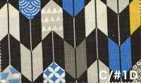 AP65102 دوبي مطبوع بارد ياباني (رول)[Textile / Fabric] COSMO TEXTILE صور إضافية