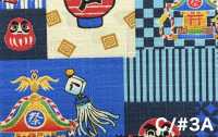 AP65102 دوبي مطبوع بارد ياباني (رول)[Textile / Fabric] COSMO TEXTILE صور إضافية
