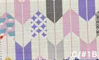 AP65102 دوبي مطبوع بارد ياباني (رول)[Textile / Fabric] COSMO TEXTILE صور إضافية