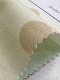 AP65801 كوردروي بطباعة نقاط ومربعات (رول كامل)[Textile / Fabric] COSMO TEXTILE صور إضافية