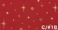 AP65802 قماش شيتينغ مطبوع عيد ميلاد مجيد GOLD (رول)[Textile / Fabric] COSMO TEXTILE صور إضافية
