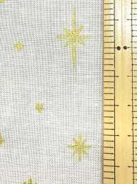 AP65802 قماش شيتينغ مطبوع عيد ميلاد مجيد GOLD (رول)[Textile / Fabric] COSMO TEXTILE صور إضافية