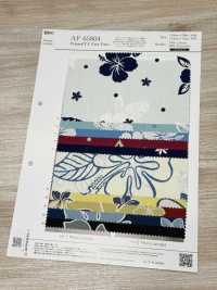 AP65804 طباعة زهور استوائية بخيط T/C مغزول بالقلب (رول)[Textile / Fabric] COSMO TEXTILE صور إضافية