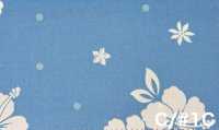 AP65804 طباعة زهور استوائية بخيط T/C مغزول بالقلب (رول)[Textile / Fabric] COSMO TEXTILE صور إضافية