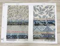 SP6580 قماش شيتينغ بطباعة زهور ومصبوغ بعد النسيج (رول)[Textile / Fabric] COSMO TEXTILE صور إضافية