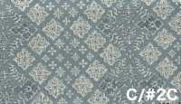 SP6580 قماش شيتينغ بطباعة زهور ومصبوغ بعد النسيج (رول)[Textile / Fabric] COSMO TEXTILE صور إضافية
