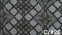 SP6580 قماش شيتينغ بطباعة زهور ومصبوغ بعد النسيج (رول)[Textile / Fabric] COSMO TEXTILE صور إضافية