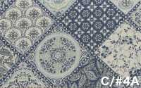 SP6580 قماش شيتينغ بطباعة زهور ومصبوغ بعد النسيج (رول)[Textile / Fabric] COSMO TEXTILE صور إضافية