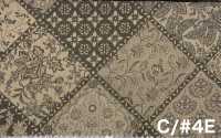 SP6580 قماش شيتينغ بطباعة زهور ومصبوغ بعد النسيج (رول)[Textile / Fabric] COSMO TEXTILE صور إضافية