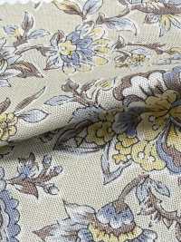 SP6580 قماش شيتينغ بطباعة زهور ومصبوغ بعد النسيج (رول)[Textile / Fabric] COSMO TEXTILE صور إضافية
