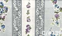 RU2530 RURU BOUQUET قماش شيتنج مطبوع بإكليل ورد (رول)[نسيج / قماش] COSMO TEXTILE صور إضافية