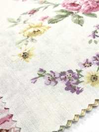 RU2530 RURU BOUQUET قماش شيتنج مطبوع بإكليل ورد (رول)[نسيج / قماش] COSMO TEXTILE صور إضافية