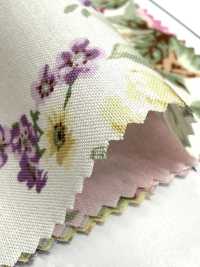 RU2530 RURU BOUQUET قماش شيتنج مطبوع بإكليل ورد (رول)[نسيج / قماش] COSMO TEXTILE صور إضافية