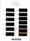RA-2011 شريط نسج Burberry الأكريليكي الأسود