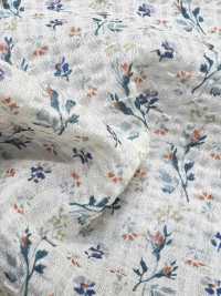 5026-1375-1 80 لاون Miracle Wave مخطط بأزهار صغيرة[Textile / Fabric] HOKKOH صور إضافية
