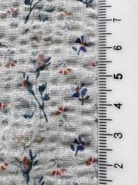 5026-1375-1 80 لاون Miracle Wave مخطط بأزهار صغيرة[Textile / Fabric] HOKKOH صور إضافية