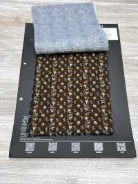 5026-1375-1 80 لاون Miracle Wave مخطط بأزهار صغيرة[Textile / Fabric] HOKKOH صور إضافية