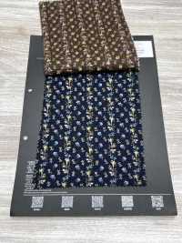 5026-1375-1 80 لاون Miracle Wave مخطط بأزهار صغيرة[Textile / Fabric] HOKKOH صور إضافية