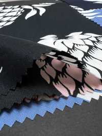 305-331-1 Fujiette طباعة أناناس بالتفريغ[Textile / Fabric] HOKKOH صور إضافية