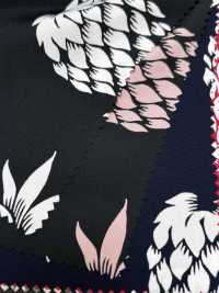 305-331-1 Fujiette طباعة أناناس بالتفريغ[Textile / Fabric] HOKKOH صور إضافية