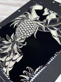 5026-350-1 رايون فيلامنت عتيق بنمط ورقة الصنوبر[Textile / Fabric] HOKKOH صور إضافية
