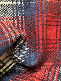 5026-1325-1 20 فلانيل ممشط مطبوع بنقشة مربعات[Textile / Fabric] HOKKOH صور إضافية