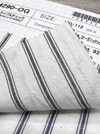 SB94290-OG باناما بخطوط ومربعات[Textile / Fabric] SHIBAYA صور إضافية