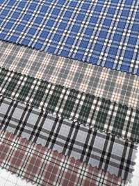 SB6051 برودكلوث عضوي بنقشة كاروهات صغيرة بتشطيب مغسول[Textile / Fabric] SHIBAYA صور إضافية