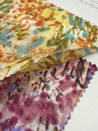 28130 لاون من خيط واحد 60s بطباعة هندسية مائية[Textile / Fabric] SUNWELL صور إضافية