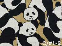 850617 كانفاس قطني كتان Panda World[نسيج / قماش] VANCET صور إضافية
