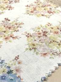 850622 لاون قطن غير مبيّض Rurudi Roman Floral Harmony[Textile / Fabric] VANCET صور إضافية