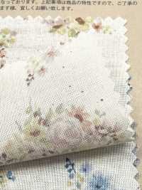 850622 لاون قطن غير مبيّض Rurudi Roman Floral Harmony[Textile / Fabric] VANCET صور إضافية