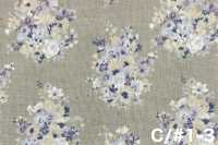 850622 لاون قطن غير مبيّض Rurudi Roman Floral Harmony[Textile / Fabric] VANCET صور إضافية