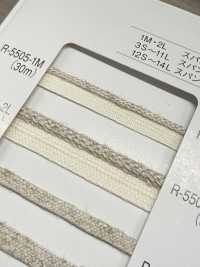 R-5505 شريط بايبينغ سلسلة الكتان[الأشرطة، والأشرطة القماشية، والحبال] RIVER صور إضافية