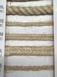 R-5505 سلسلة الكتان حبل أكورديون من الرايون/الجوت[Ribbons, Tapes, And Cords] RIVER صور إضافية